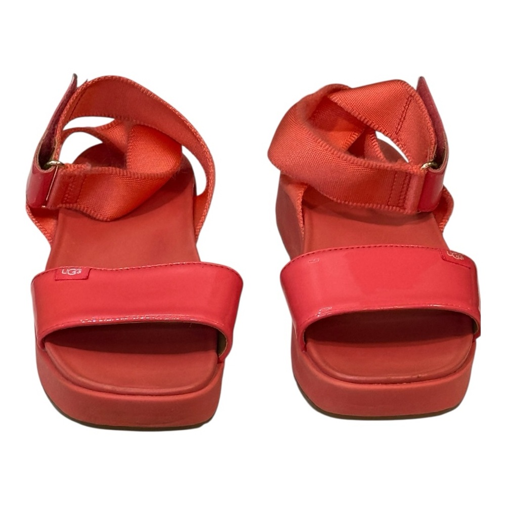 UGG Women's Vibrant Red Sandals EUC